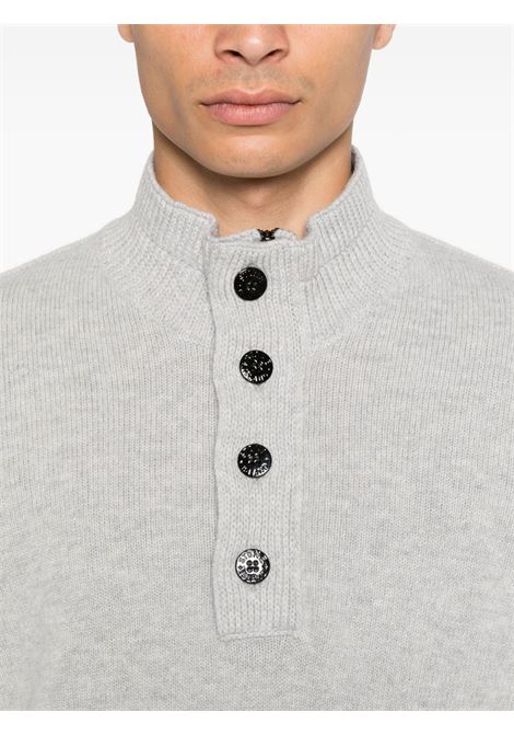 maglione collo alto uomo grigio STONE ISLAND | K2S15 5100040 S00A3V0M64